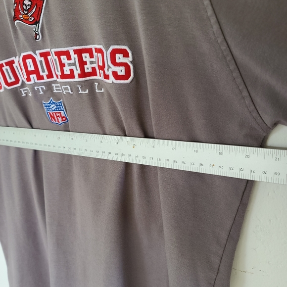 Reebok Tampa Bay Buccaneers Sweatshirt Mens LG Gray NFL Football Reebok Sweater - Picture 9 of 10